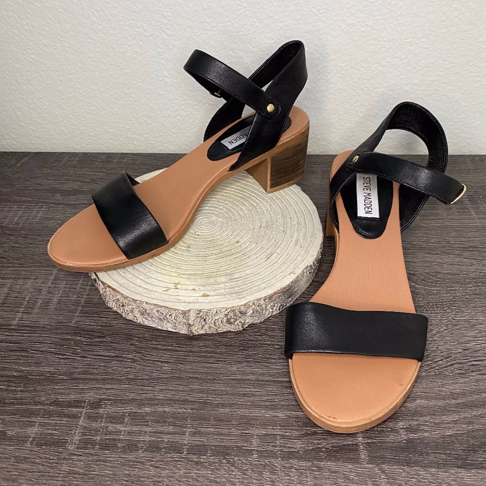 Steve Madden April Leather Sandals